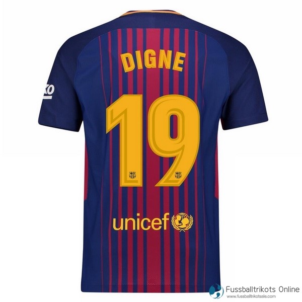 Barcelona Trikot Heim Digne 2017-18 Fussballtrikots Günstig